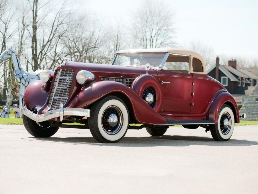  Auburn 851 Custom Dual Ratio Coupe 1935 года  (фото 1 из 8)